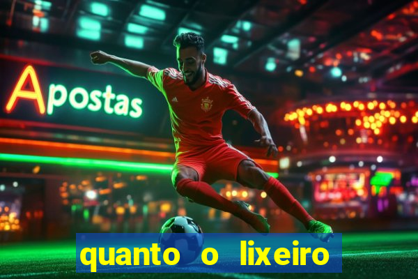 quanto o lixeiro ganha por ano